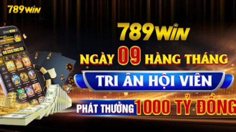 Hệ thống quà tặng dành riêng cho thành viên VIP tại 789Win