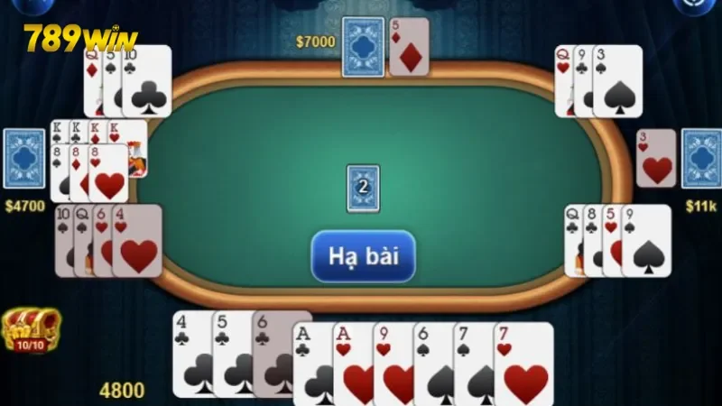 Tỷ lệ trả thưởng và phần thưởng khi chơi phỏm 789Win